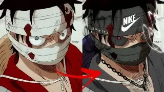 editando o luffy (one piece) - INTZ KILLUA