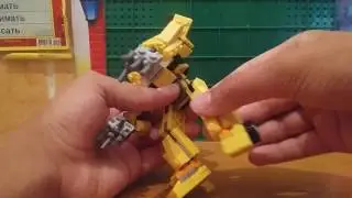 Туториал как зделать из LEGO Бамблби и мини трансформера 