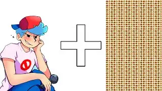 FNF Boyfriend + 1000 burgers = ??? | Friday Night Funkin FAT animation | FNF Characters