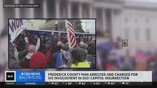 Maryland man arrested for role in U.S. Capitol insurrection