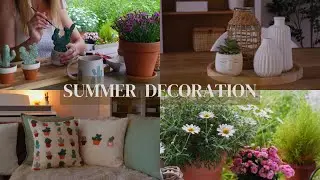 The beautiful result of my embroidery 😍🌵DIY cactus with modelling clay /Summer vlog