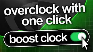How to OVERCLOCK your NVIDIA Graphics Card with One Click! 🚀