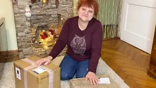 ПОСЫЛКА ОТ МАМЫ и ПОДРУГ к новому году подарки