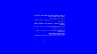 Fake Blue Screen/WeatherWizard Trojan