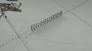 String Art | Blue Arrow | Part 3: How to place the nails on the wooden board for string art | DIY