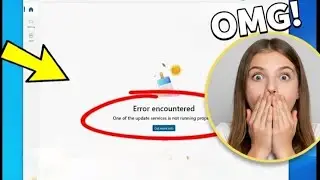 One of the update services is not running properly in Microsoft Store - How To Fix Error encountered