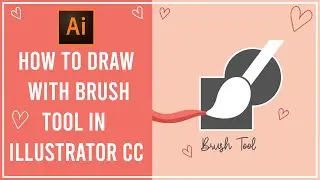 How to draw with brush tool in illustrator cc