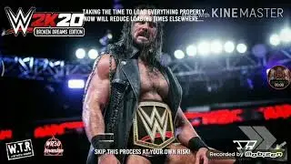 Wr3d 2k 20 download to Android mod ( New moves, New taunt, New rosters, and More) only 230 MB