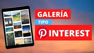 Galería de imágenes tipo Pinterest con HTML, CSS y JS | Masonry Layout - Tutorial