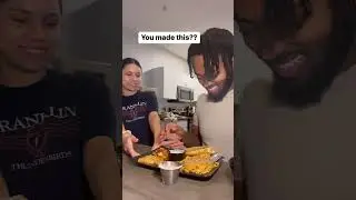 Did she just bite my food 👀