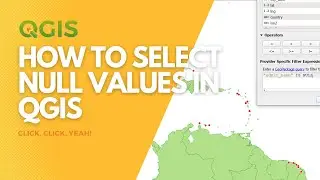 How to select NULL values in QGIS