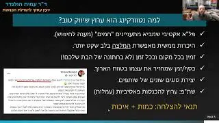 איך יוצרים נטוורקינג שמביא לקוחות - הקדמה למפגש נטוורקינג במועדון הסנאט - עמית הולנדר
