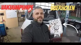 VW T4 - Vakuumpumpe überholen II Overhaul vacuum pump