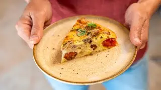 Clafoutis aux tomates et thon et mozzarella, recette idéale pour l'été