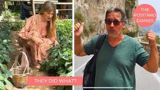 A DAY IN OUR LIVES IN POSITANO IN JUNE | & Garden Tour
