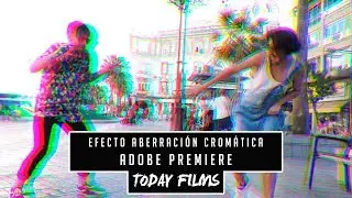Como hacer efecto aberración cromática en Adobe Premiere CC