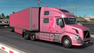 РАБОТА НА БОЛЬШЕГРУЗЕ - American Truck Simulator - 18+