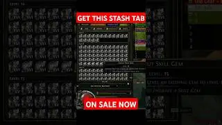 Gem Stash Tabs In Path of Exile 2 