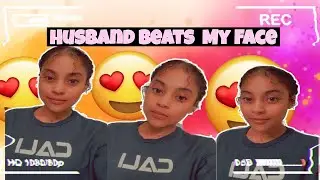 Husband Beats Wife's Face!