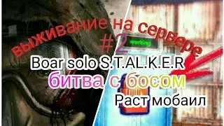Last Day Rules Survival. Соло вы живание на Boar stalker solo.битва с босом #2