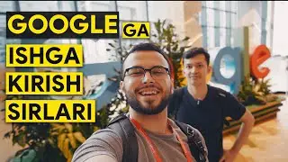 GOOGLENING DUNYODAGI ENG CHIROYLI OFISLARIDAN BIRINI AYLANAMIZ!