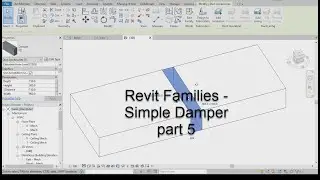 Revit Families   Simple Duct Damper part 5