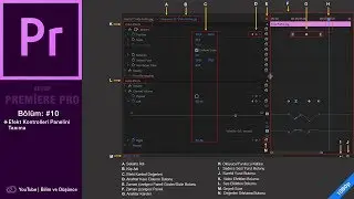 Adobe Premiere Pro: Efekt Kontrol Paneli Tanıma