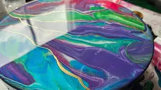 How To Dirty Pour Comp. Colors Without Getting Mud