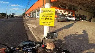 ENCONTREI UMA PLACA MANDANDO DAR GRAU KKKK
