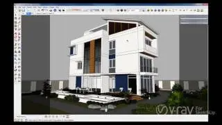 V-Ray for SketchUp Dome Light 한국어 (in Korean)