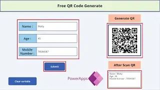 How to Generate Free QR Code In PowerApps