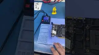 Эксперимент с пайкой теплоёмкий плат - видеокарт #ремонтвидеокарт