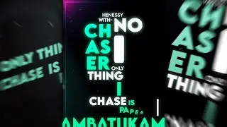 only thing i chase is paper | y6richo remake | alight motion preset?