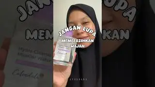 Micellar water facetology, gak perih gak bikin jerawatan