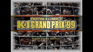Fighting Illusion V: K-1 Grand Prix '99 Gameplay (PS1)