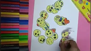 How to make sticker book at home |  How to make sticker | #emojistickers #stickers #homemadesticker