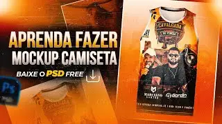 Como Criar Mockup De Camiseta Passo A Passo + Psd Free