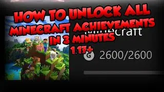 How To Unlock ALL Minecraft Achievements! 1.17+ (BEDROCK)