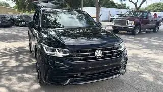 2022 Volkswagen Tiguan SEL R-Line SUV Black