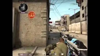 csgo . 1v4 clutch