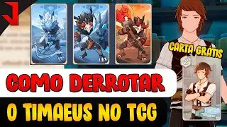 COMO GANHAR GRÁTIS A CARTA DO TIMAEUS NO TCG | GENSHIN IMPACT