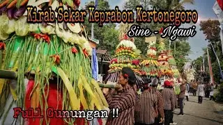 Kirab Sekar Keprabon Kertonegoro Sine Ngawi | Dokumentasi Arak-arakan Gunungan #kirabbudaya #ngawi