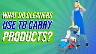 What do cleaners use to carry products