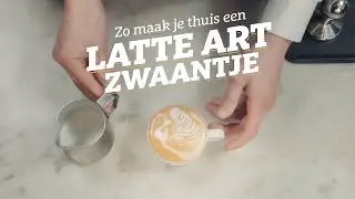 Zo creëer je een Latte Art Zwaan!