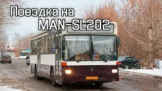 Автобус MAN-SL202 (КА71166) по маршруту №14 || Каменск-Уральский || #2