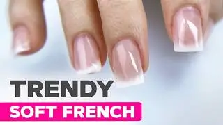 Quick Gel Overlay Tutorial | Soft French Nails Trend