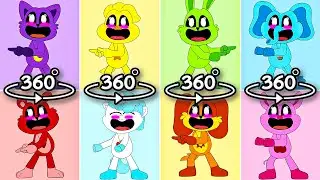 360° VR Smiling Critters POKÉDANCE Animation | POPPY PLAYTIME CHAPTER 3