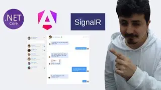 Realtime Chat App using .NET, Angular and SignalR