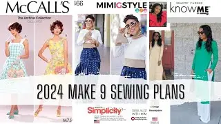 #112: Taking a different approach to the Make 9 Challenge | Tequila B. TruLuv Designz #sewing