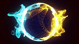 Trapcode FORM Tutorial 29: Abstract Particles Blue Orange Circle Animation ❤ After Effects Tutorial